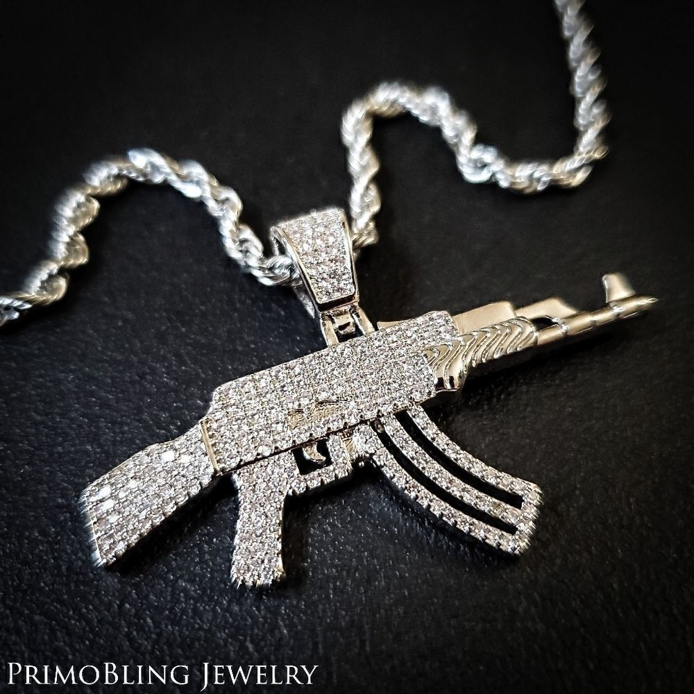 Machine Gun Necklace